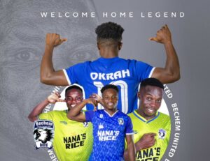 Bechem Utd legend Augustine Okrah rejoins club ahead of 2024/25 season