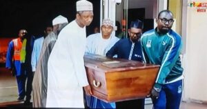 Mortal remains of Issa Hayatou arrives in Cameroon for final burial