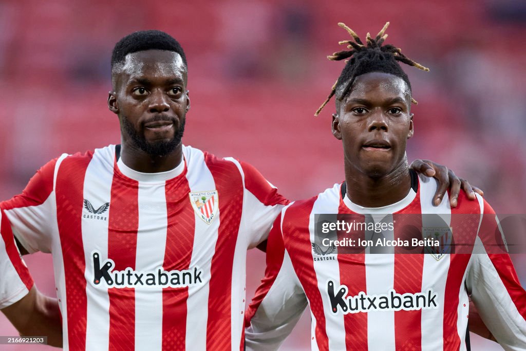 Ghanaian striker Inaki and Nico Williams feature in Athletic Bilbao's season opener against Getafe