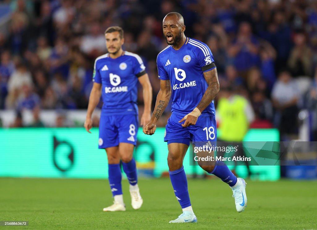 Jordan Ayew's stunning goal kicks off Leicester City's EFL Cup rout of Tranmere Rovers