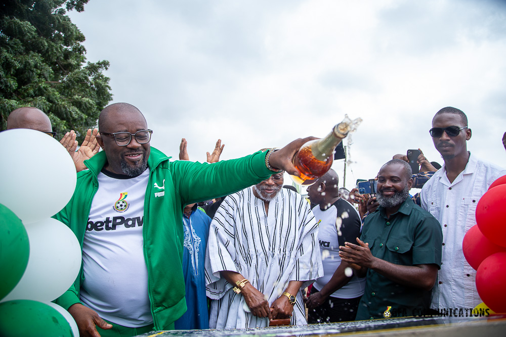 GFA President Kurt Okraku commissions betPawa Park in Prampram