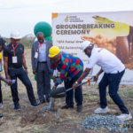 GFA President Kurt Okraku breaks ground for new gym, pool, and futsal arena at Prampram's Ghanaman Soccer Centre