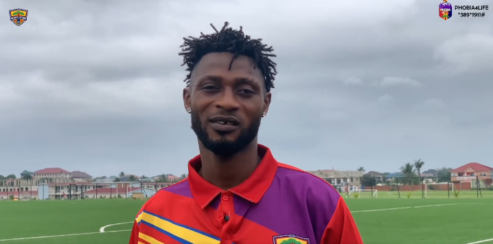 Hearts of Oak's Michael Awuah Mensah: "I am ready to fight for the club"