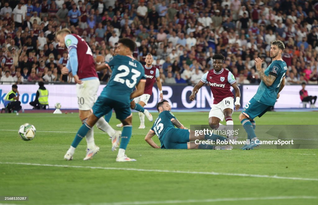 Mohammed Kudus Shines: Ghanaian midfielder assists in West Ham's EFL Cup victory over Bournemouth