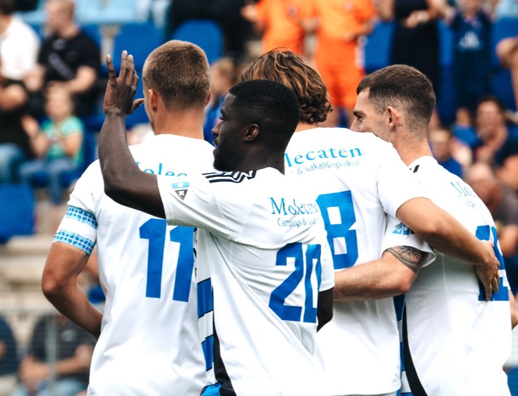 Video: Watch Braydon Manu's debut goal for PEC Zwolle against Venezia