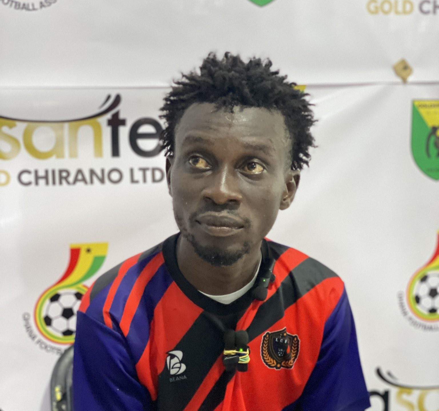 We will go all out to beat Medeama in our next game – Legon Cities defender Frank Akoto speaks after Gold Stars defeat