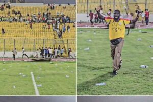 2025 Africa Cup of Nations Qualifiers: Angry fans throw bottles after Black Stars’ 1-0 defeat to Angola