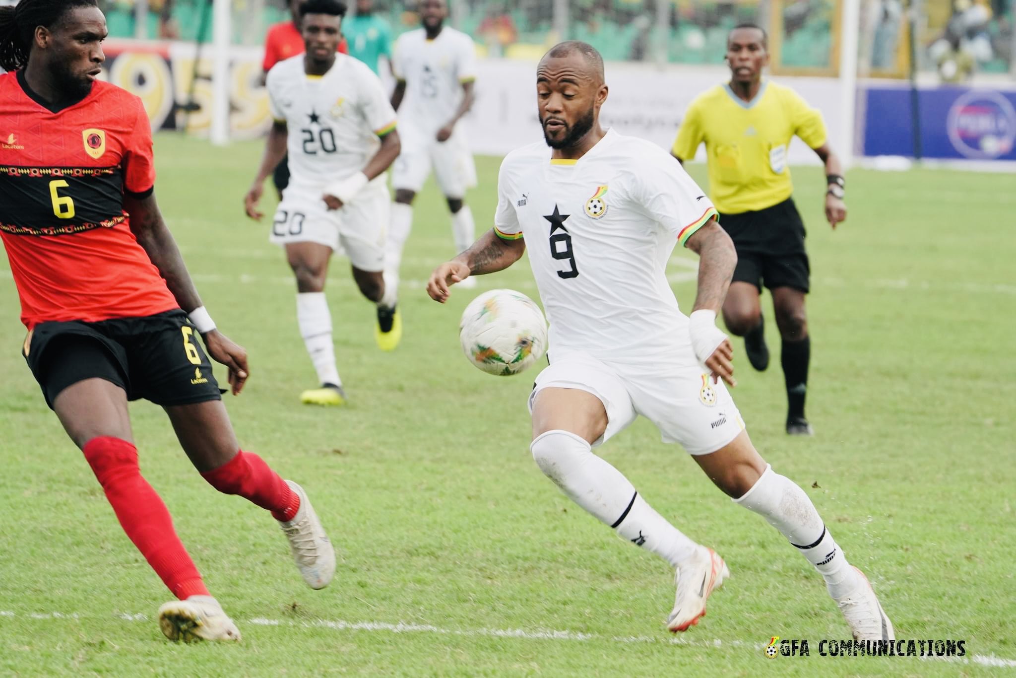 HIGHLIGHTS: Angola labour to defeat Ghana 1-0 to end decades of home invincibility