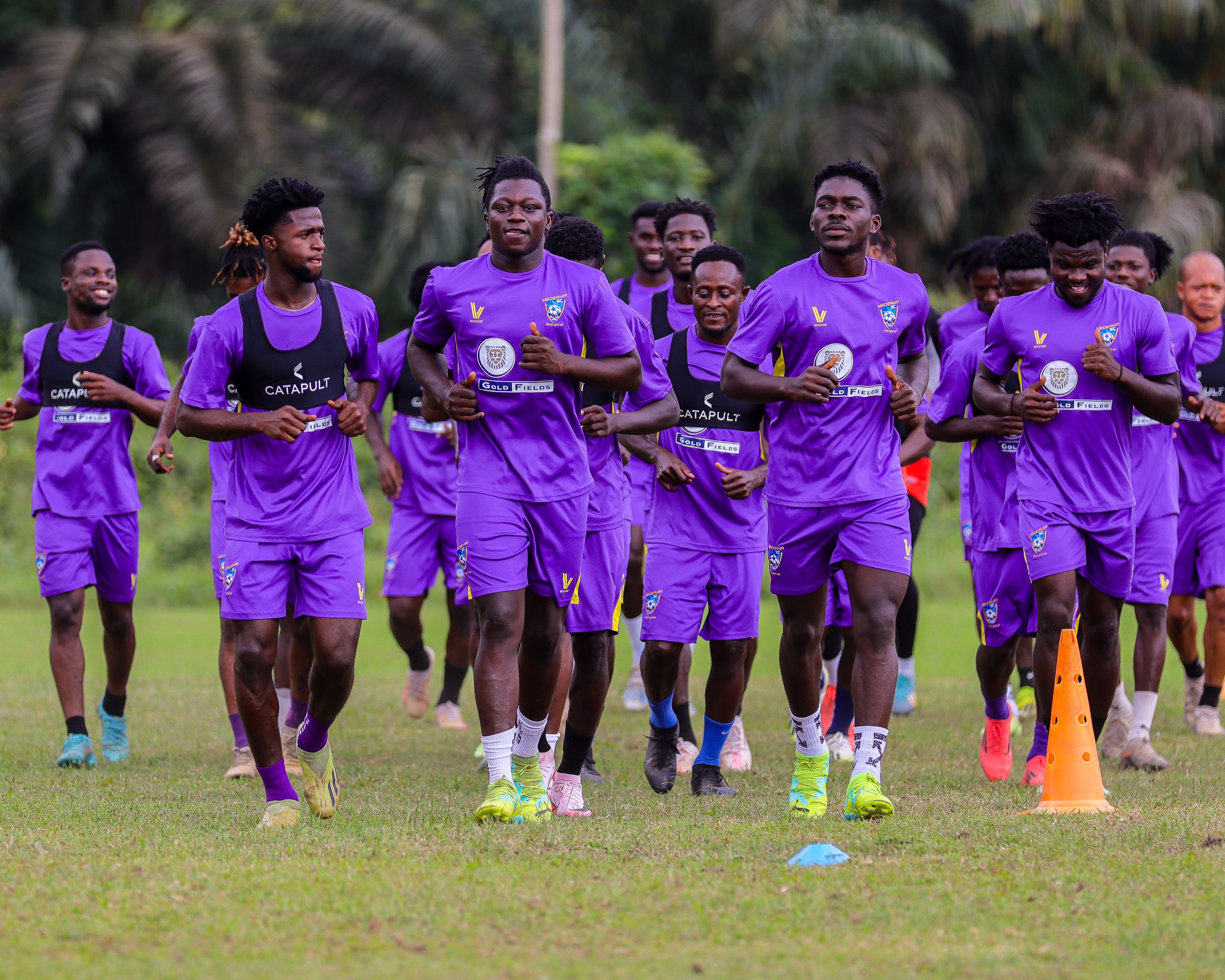 Medeama SC reports to training to prepare for Legon Cities fixture