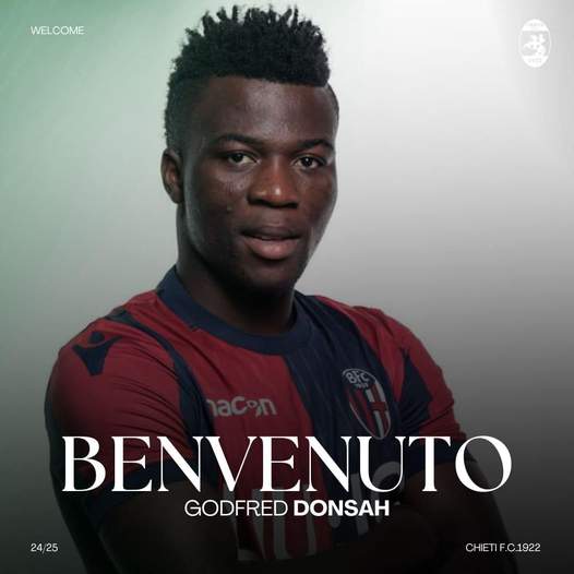 Chieti F.C. 1922 signs Ghanaian midfielder Godfred Donsah