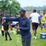 Playing Asante Kotoko away from Baba Yara Stadium difficult - Young Apostles coach Asare Badiako