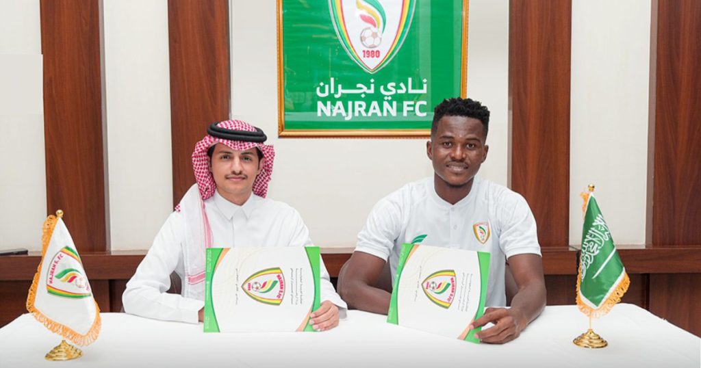 Ghana defender Samuel Sarfo joins Saudi Second Division side Najran